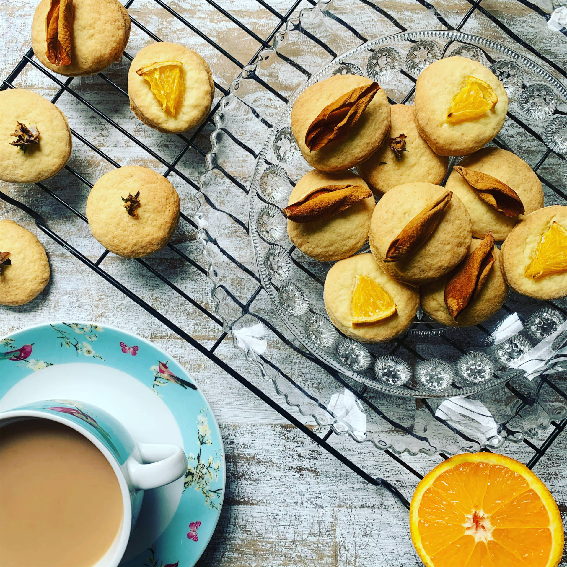 Jaffa Orange Flower Biscuits | Jaffa Fruit