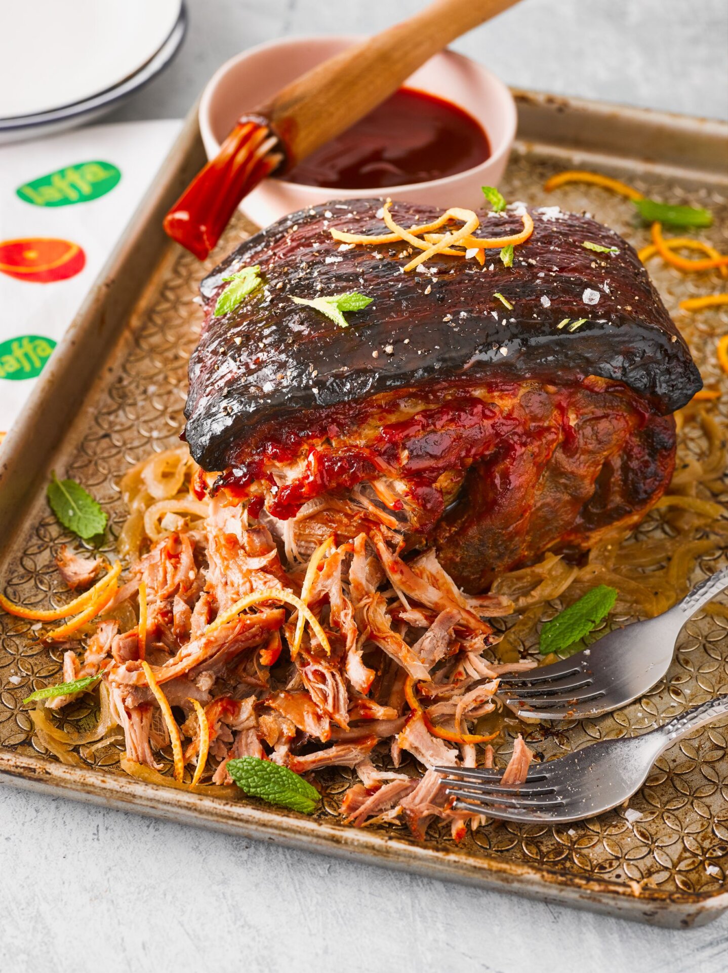 Jaffa Orange Barbeque Pulled Pork | Jaffa Fruit