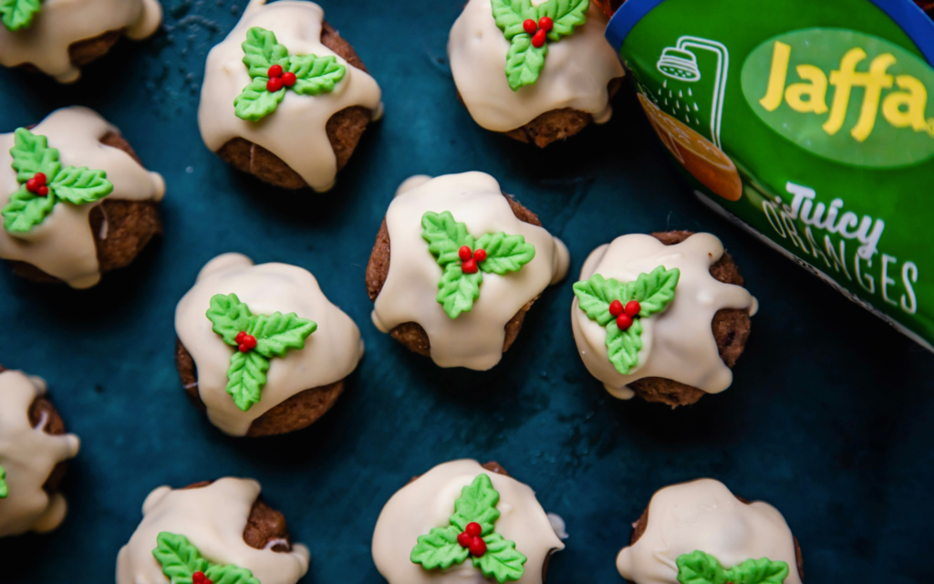 Jaffa Orange Christmas Pudding Energy Bites | Jaffa Fruit